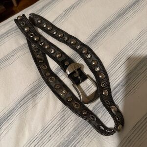 Vintage chainmail studded belt